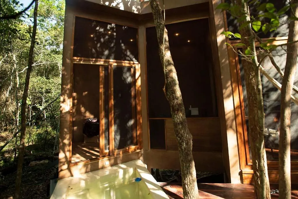Ojo De Arbol, Boutique Cabin In The Real Jungle Tulum